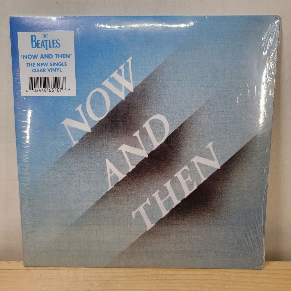 VINYL The Beatles: Now and Then - Clear 7" EP 45rpm - NEW / SEALED